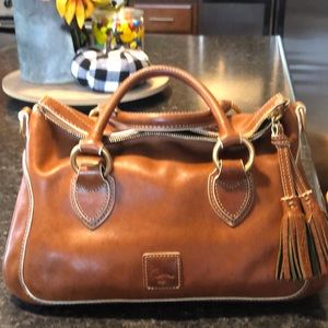 Douney & Bourke Florentine Natural Satchel